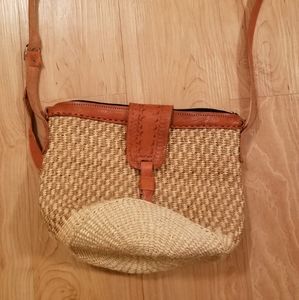 Handmade Sisal Fiber Brown Bag